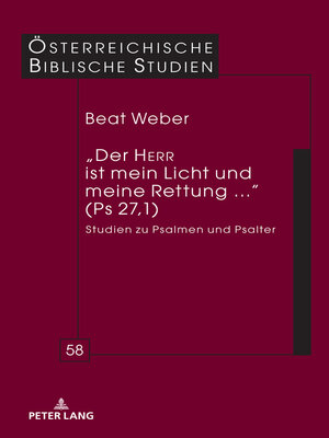 cover image of Der HERR ist mein Licht und meine Rettung ... (Ps 27,1)